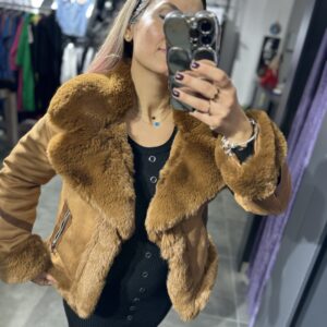 SÜET KÜRKLÜ CEKET TABA