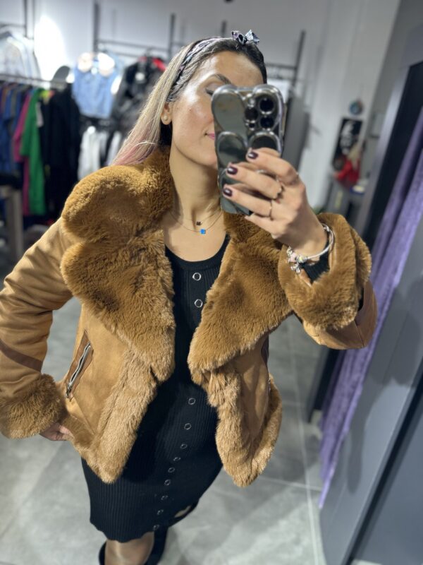 SÜET KÜRKLÜ CEKET TABA