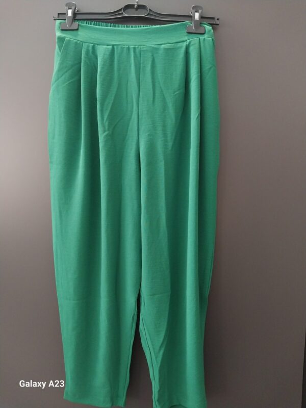 ÖRDEKYEŞİLİ ŞALVAR PANTOLON ST - Görsel 6